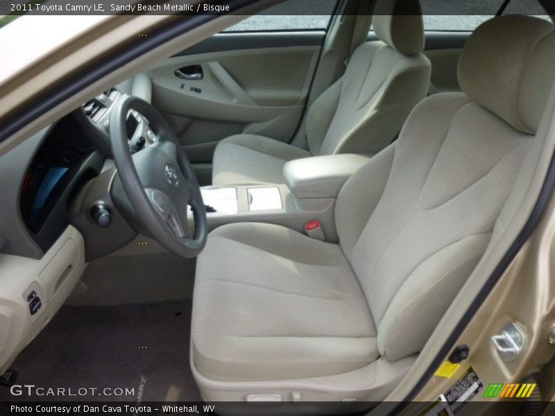 Sandy Beach Metallic / Bisque 2011 Toyota Camry LE