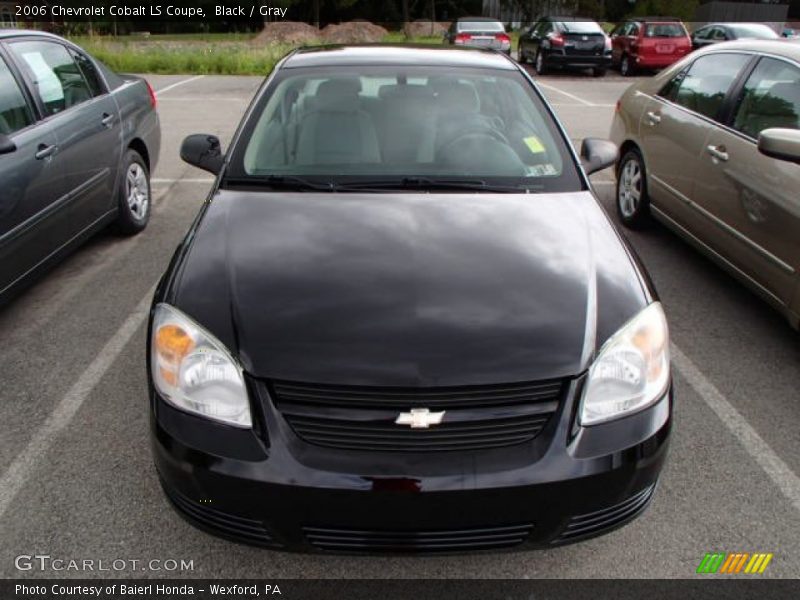 Black / Gray 2006 Chevrolet Cobalt LS Coupe