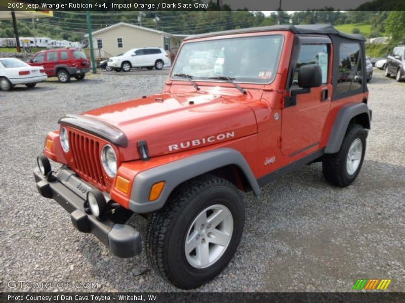 Front 3/4 View of 2005 Wrangler Rubicon 4x4