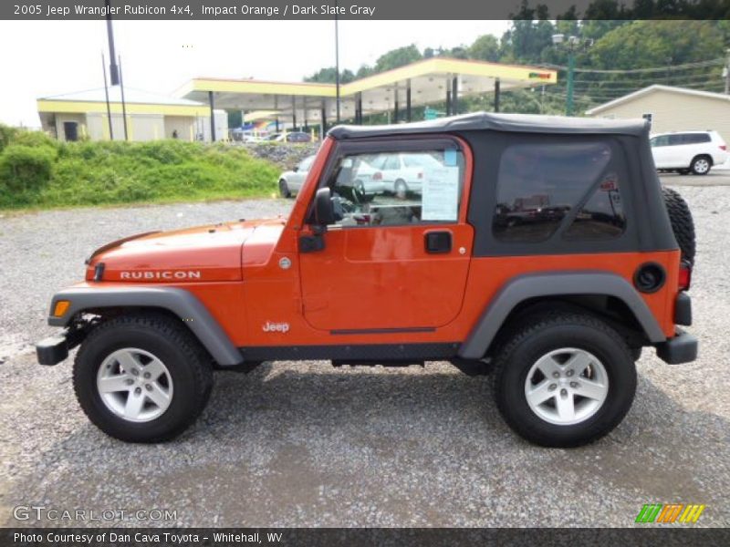  2005 Wrangler Rubicon 4x4 Impact Orange