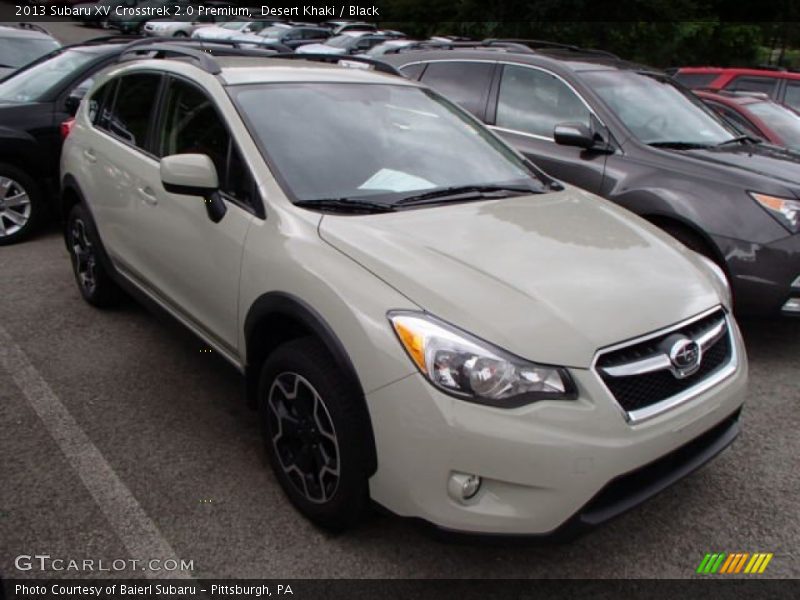 Desert Khaki / Black 2013 Subaru XV Crosstrek 2.0 Premium