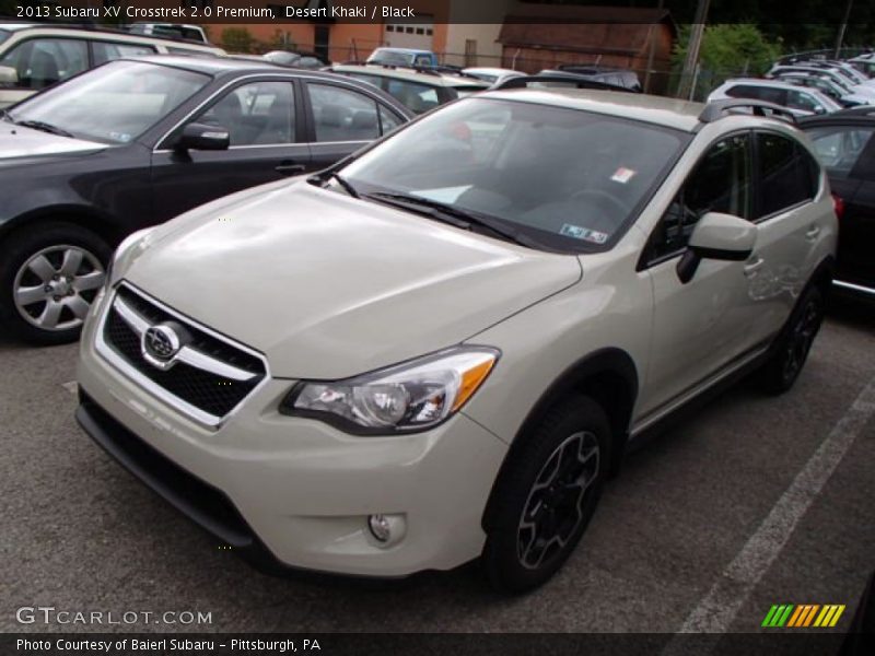 Desert Khaki / Black 2013 Subaru XV Crosstrek 2.0 Premium