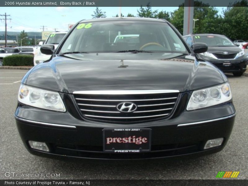 Ebony Black / Black 2006 Hyundai Azera Limited