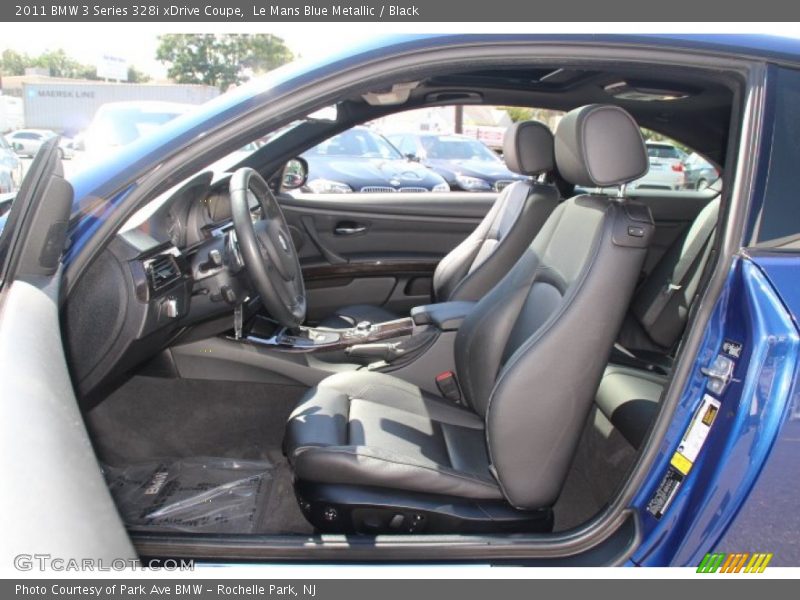 Le Mans Blue Metallic / Black 2011 BMW 3 Series 328i xDrive Coupe