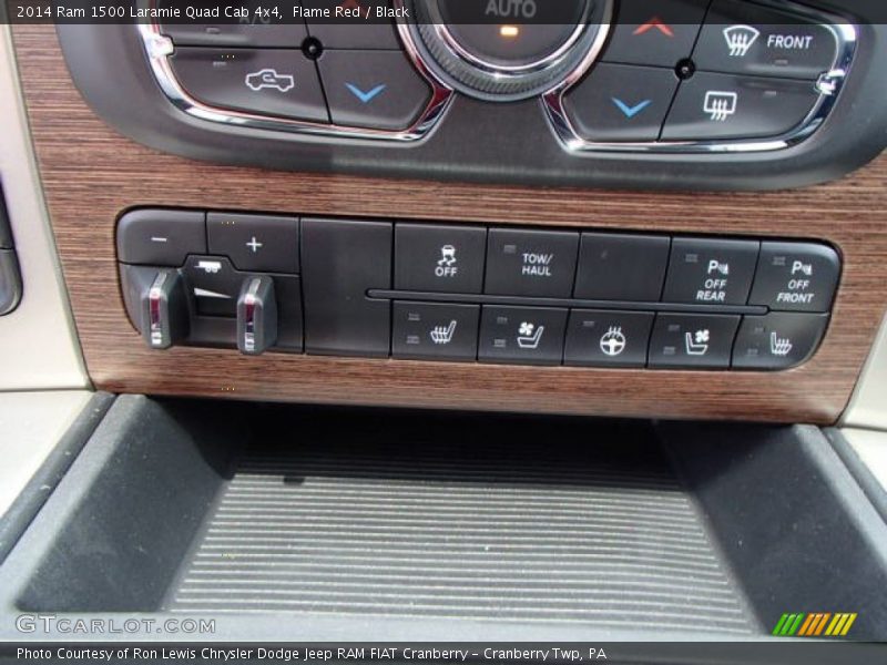 Controls of 2014 1500 Laramie Quad Cab 4x4