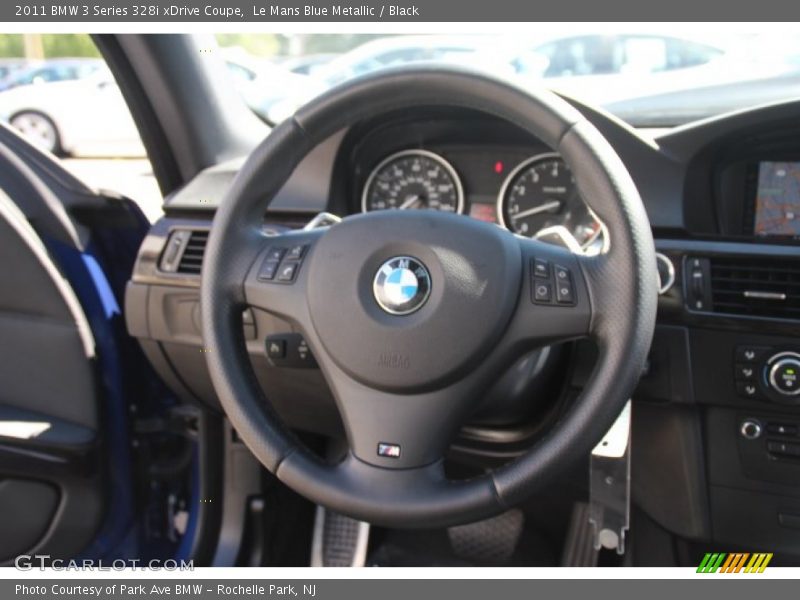 Le Mans Blue Metallic / Black 2011 BMW 3 Series 328i xDrive Coupe