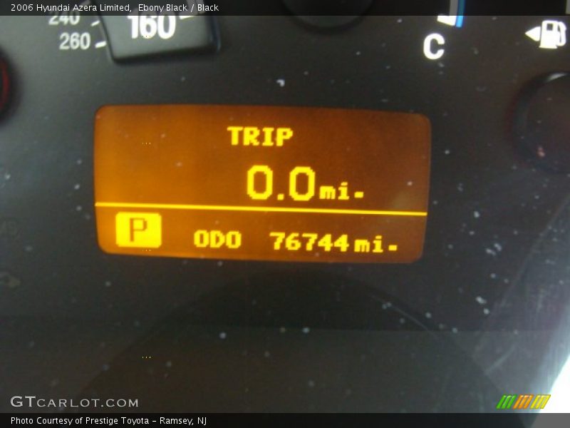 Ebony Black / Black 2006 Hyundai Azera Limited