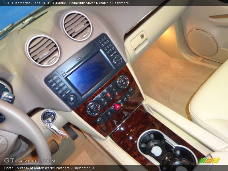Palladium Silver Metallic / Cashmere 2011 Mercedes-Benz GL 450 4Matic