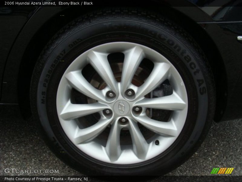 Ebony Black / Black 2006 Hyundai Azera Limited