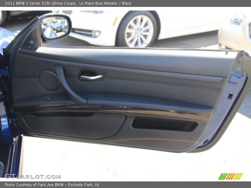 Le Mans Blue Metallic / Black 2011 BMW 3 Series 328i xDrive Coupe