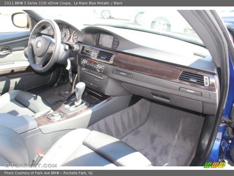 Le Mans Blue Metallic / Black 2011 BMW 3 Series 328i xDrive Coupe