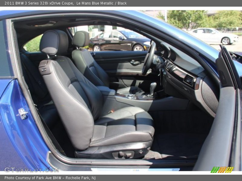 Le Mans Blue Metallic / Black 2011 BMW 3 Series 328i xDrive Coupe