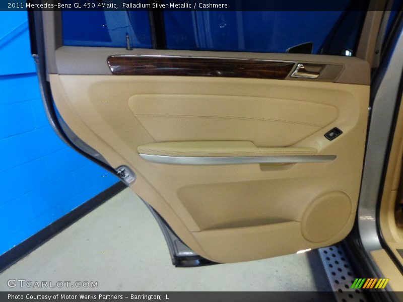 Palladium Silver Metallic / Cashmere 2011 Mercedes-Benz GL 450 4Matic