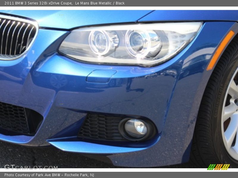 Le Mans Blue Metallic / Black 2011 BMW 3 Series 328i xDrive Coupe