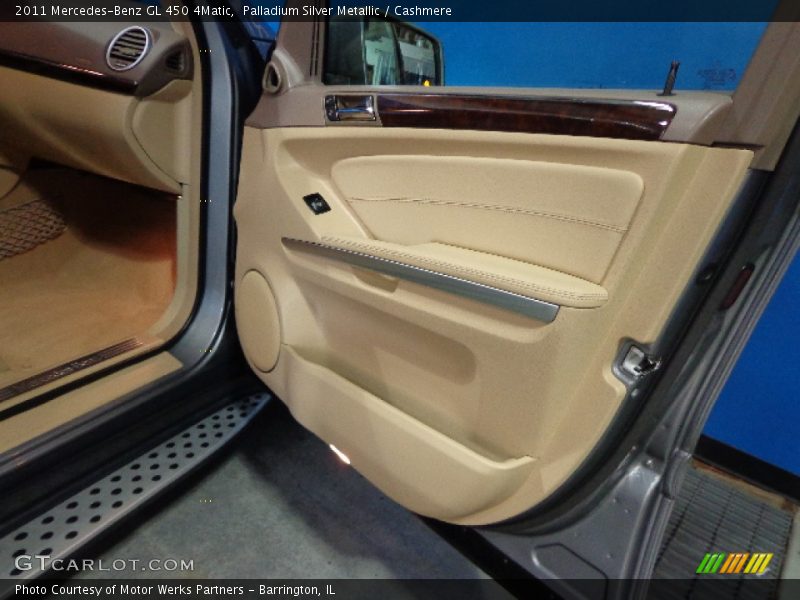Palladium Silver Metallic / Cashmere 2011 Mercedes-Benz GL 450 4Matic