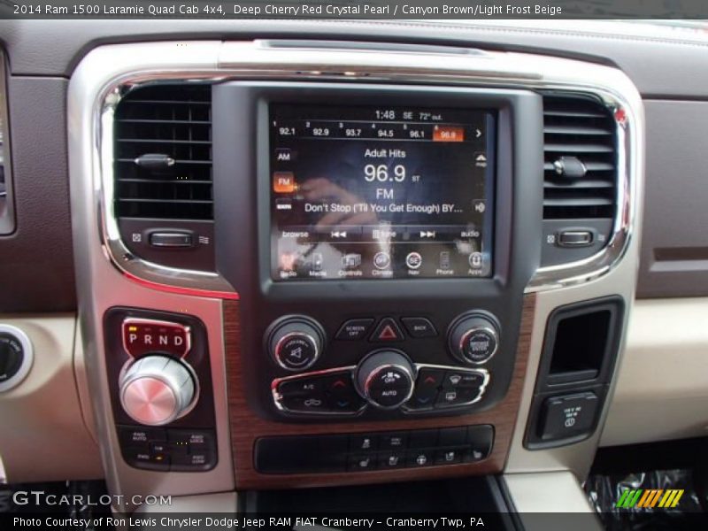 Controls of 2014 1500 Laramie Quad Cab 4x4