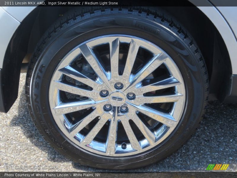 Ingot Silver Metallic / Medium Light Stone 2011 Lincoln MKX AWD
