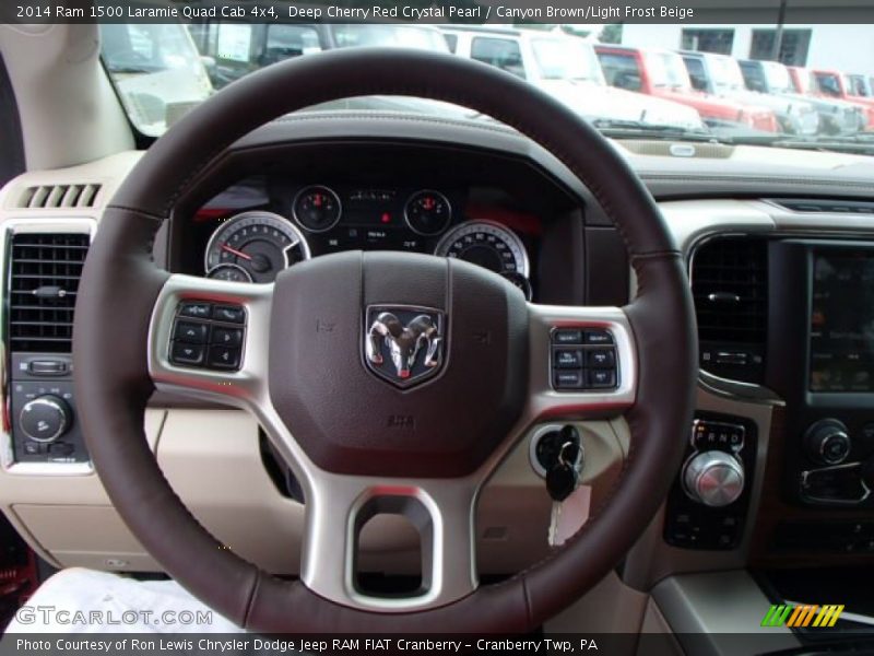  2014 1500 Laramie Quad Cab 4x4 Steering Wheel