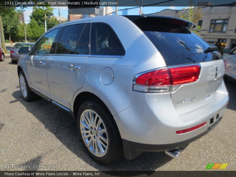 Ingot Silver Metallic / Medium Light Stone 2011 Lincoln MKX AWD