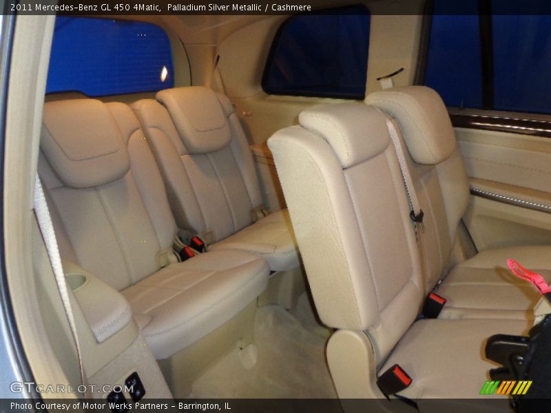 Palladium Silver Metallic / Cashmere 2011 Mercedes-Benz GL 450 4Matic