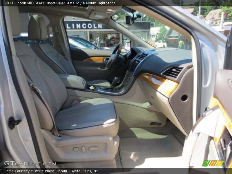 Ingot Silver Metallic / Medium Light Stone 2011 Lincoln MKX AWD