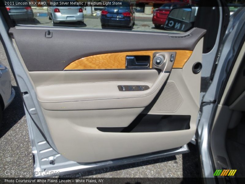 Ingot Silver Metallic / Medium Light Stone 2011 Lincoln MKX AWD