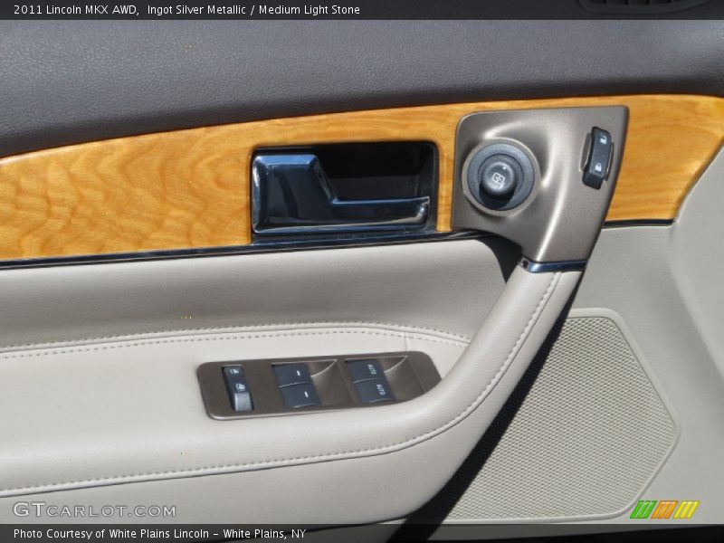 Ingot Silver Metallic / Medium Light Stone 2011 Lincoln MKX AWD