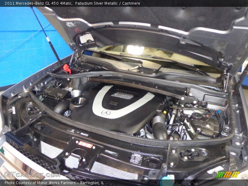 Palladium Silver Metallic / Cashmere 2011 Mercedes-Benz GL 450 4Matic