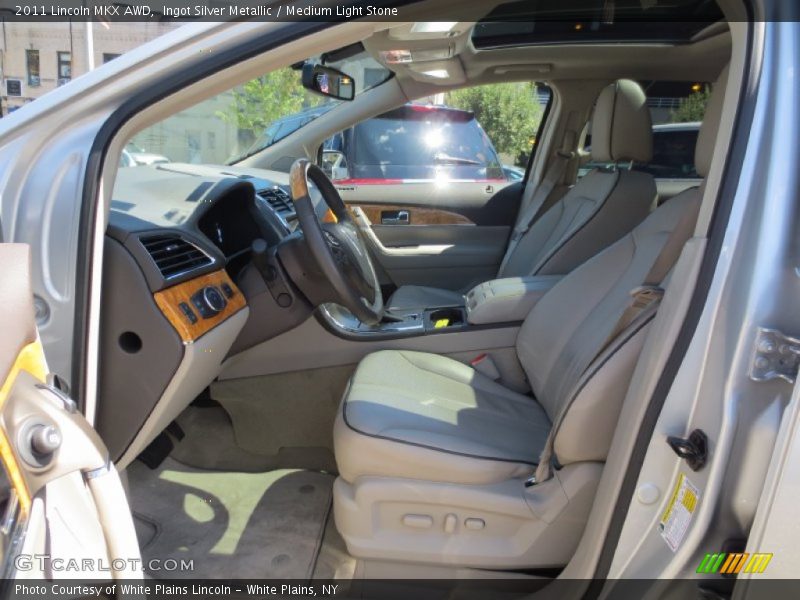 Ingot Silver Metallic / Medium Light Stone 2011 Lincoln MKX AWD