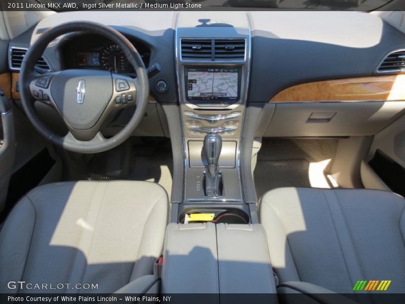 Ingot Silver Metallic / Medium Light Stone 2011 Lincoln MKX AWD