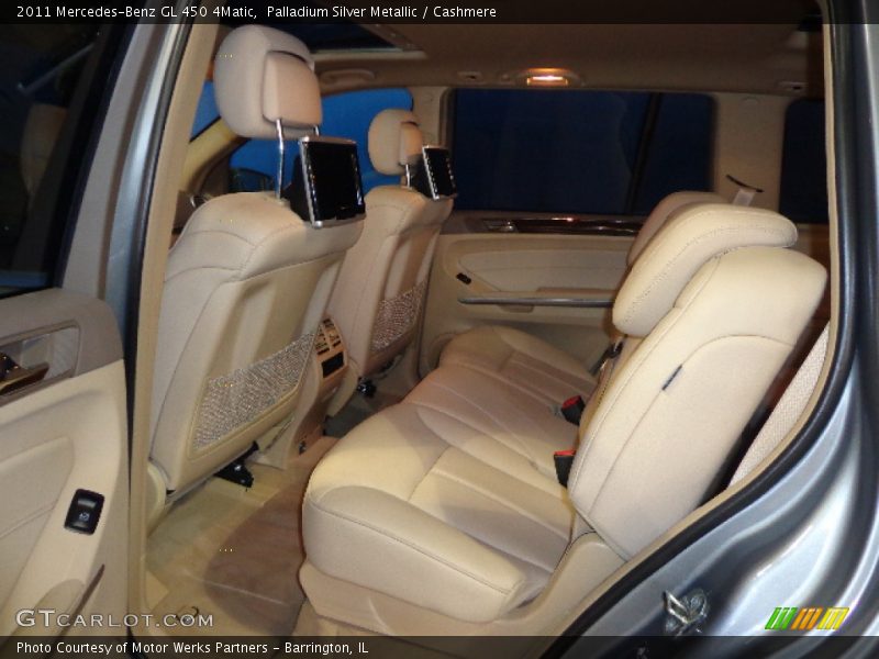 Palladium Silver Metallic / Cashmere 2011 Mercedes-Benz GL 450 4Matic