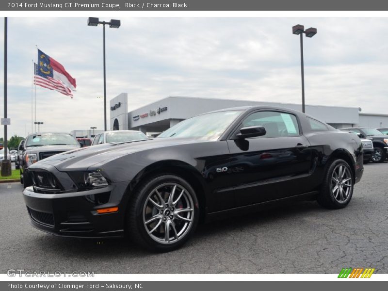 Black / Charcoal Black 2014 Ford Mustang GT Premium Coupe