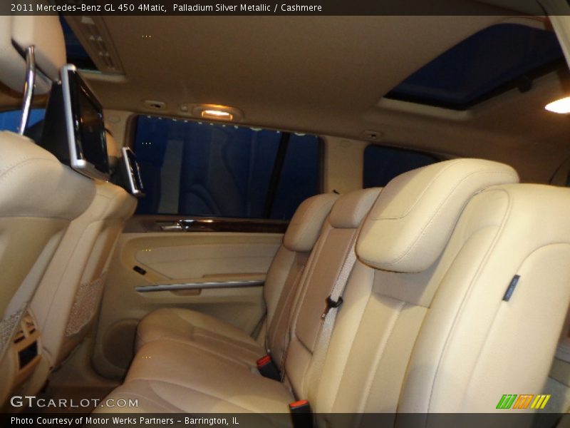 Palladium Silver Metallic / Cashmere 2011 Mercedes-Benz GL 450 4Matic