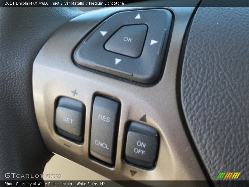 Ingot Silver Metallic / Medium Light Stone 2011 Lincoln MKX AWD