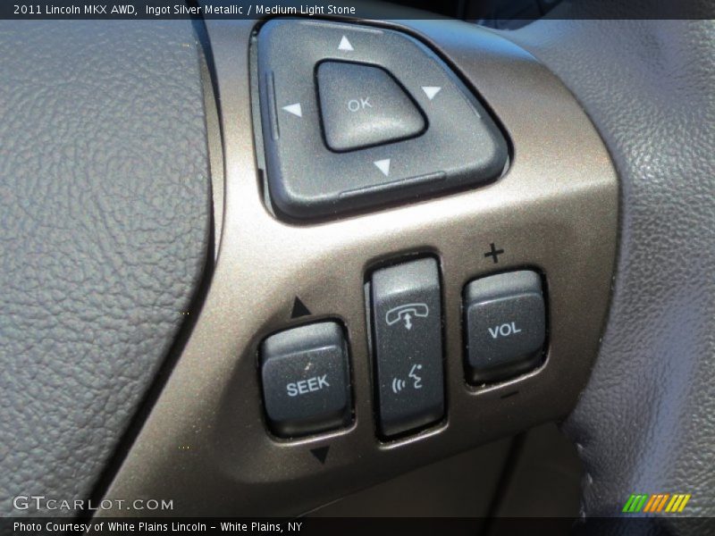 Ingot Silver Metallic / Medium Light Stone 2011 Lincoln MKX AWD