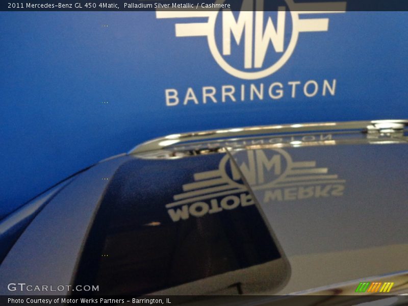 Palladium Silver Metallic / Cashmere 2011 Mercedes-Benz GL 450 4Matic