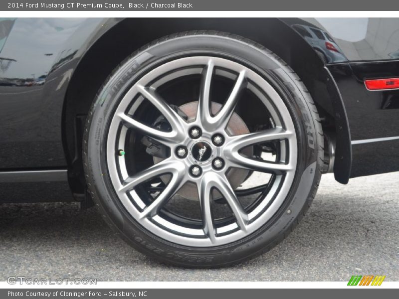 Black / Charcoal Black 2014 Ford Mustang GT Premium Coupe