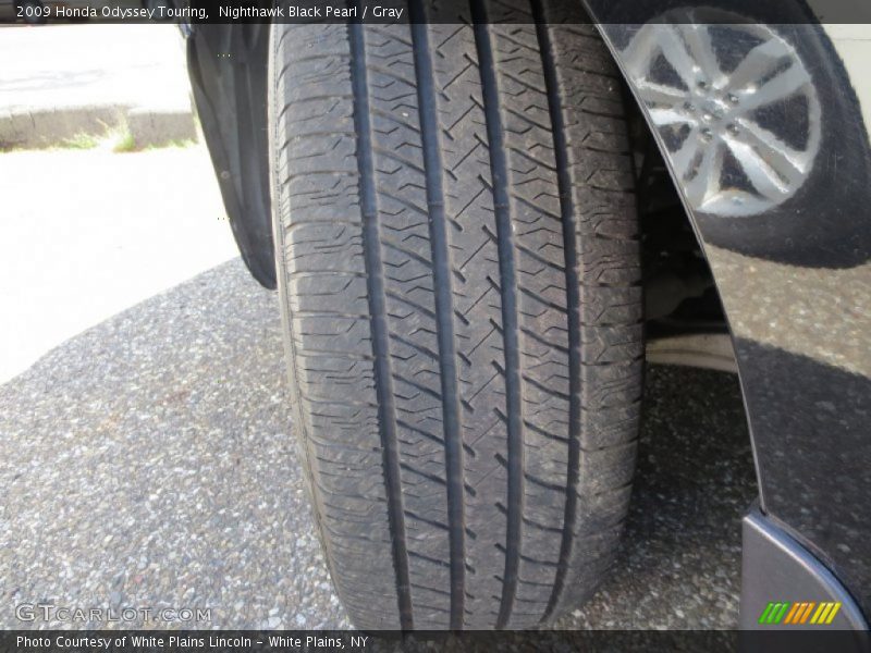 Nighthawk Black Pearl / Gray 2009 Honda Odyssey Touring