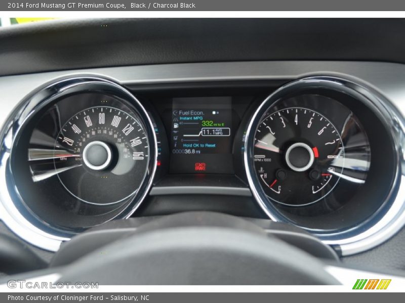 Black / Charcoal Black 2014 Ford Mustang GT Premium Coupe