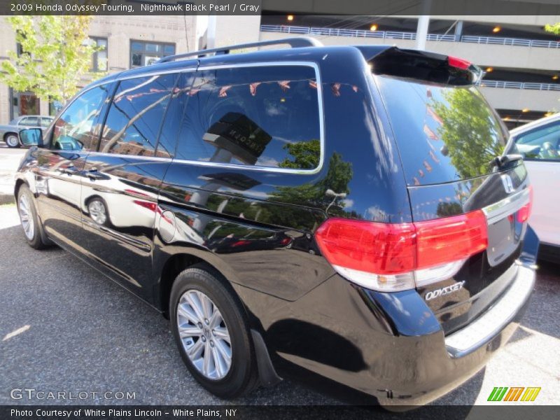 Nighthawk Black Pearl / Gray 2009 Honda Odyssey Touring