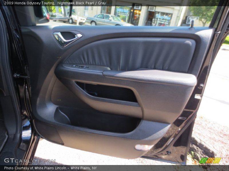 Nighthawk Black Pearl / Gray 2009 Honda Odyssey Touring
