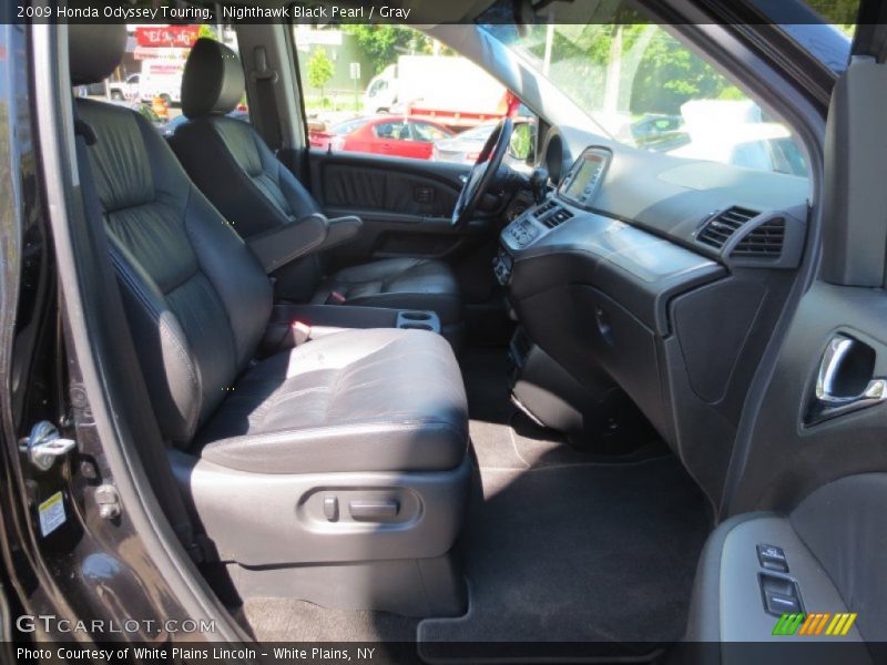 Nighthawk Black Pearl / Gray 2009 Honda Odyssey Touring