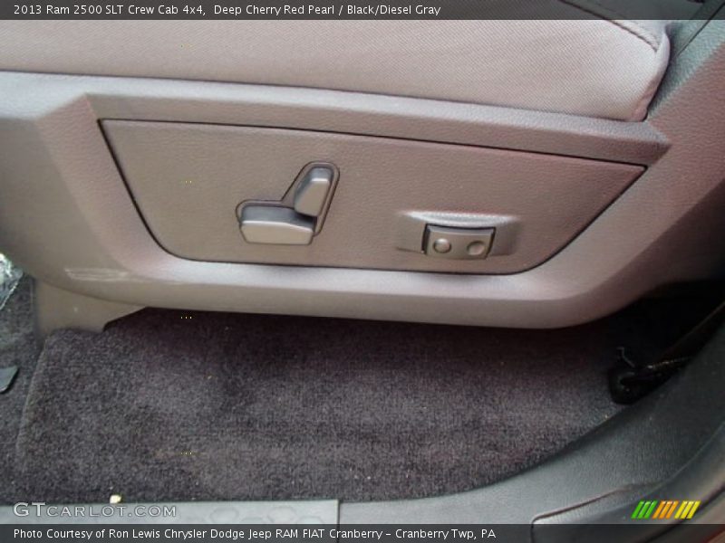 Deep Cherry Red Pearl / Black/Diesel Gray 2013 Ram 2500 SLT Crew Cab 4x4