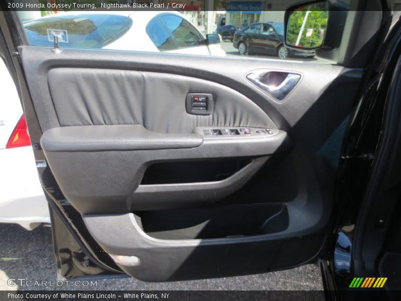 Nighthawk Black Pearl / Gray 2009 Honda Odyssey Touring