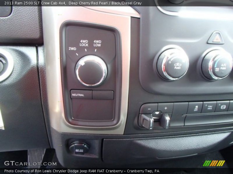 Deep Cherry Red Pearl / Black/Diesel Gray 2013 Ram 2500 SLT Crew Cab 4x4