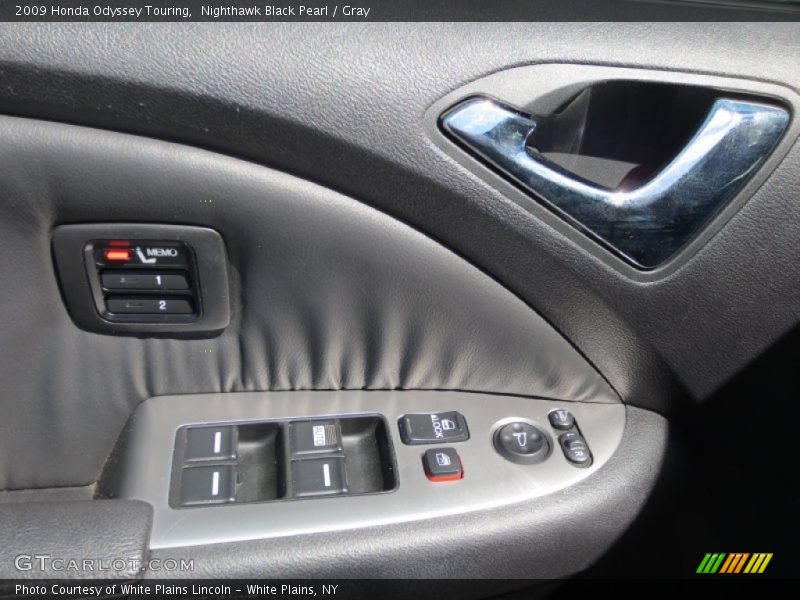 Nighthawk Black Pearl / Gray 2009 Honda Odyssey Touring