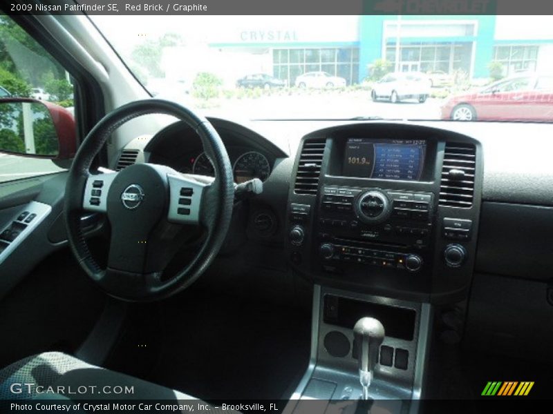 Red Brick / Graphite 2009 Nissan Pathfinder SE