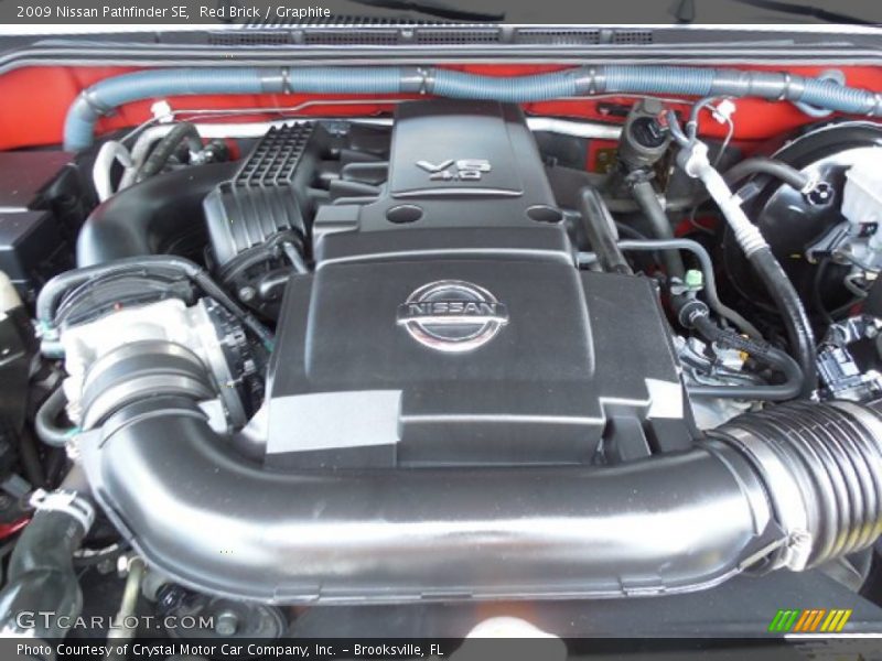 Red Brick / Graphite 2009 Nissan Pathfinder SE