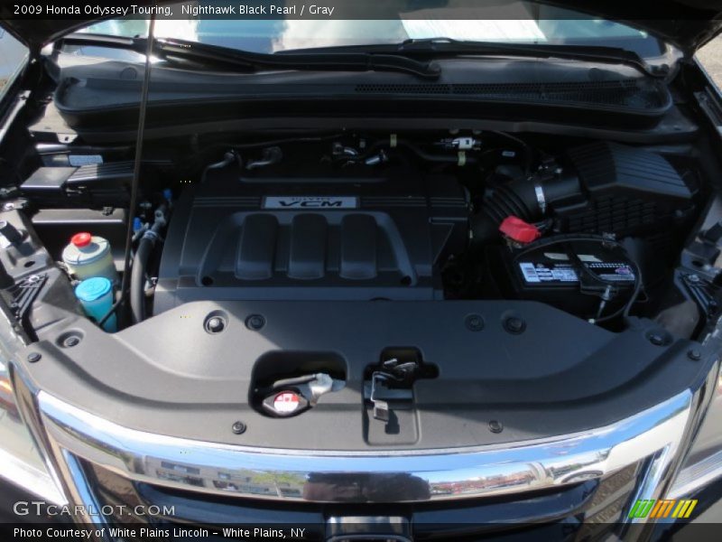 Nighthawk Black Pearl / Gray 2009 Honda Odyssey Touring