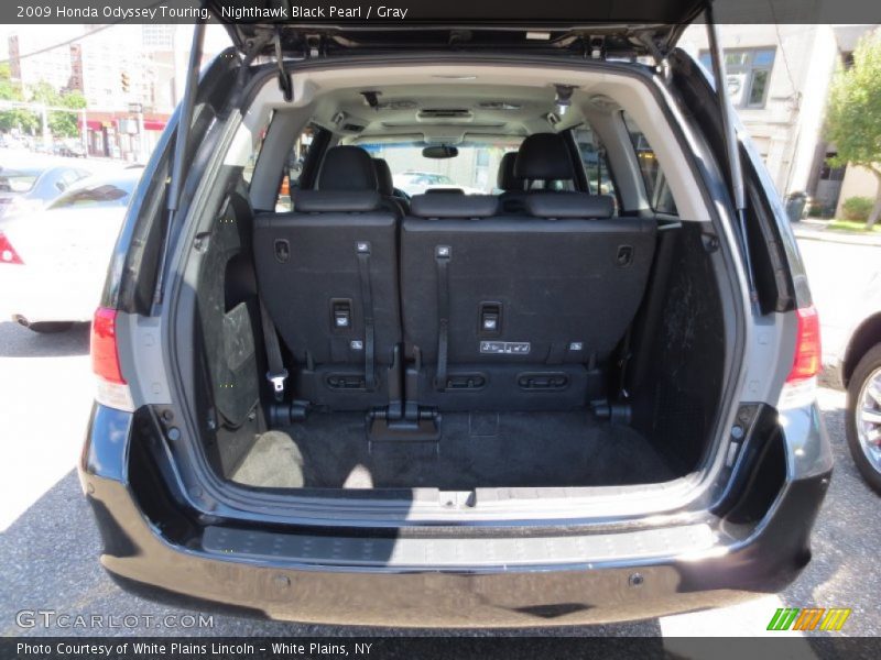Nighthawk Black Pearl / Gray 2009 Honda Odyssey Touring
